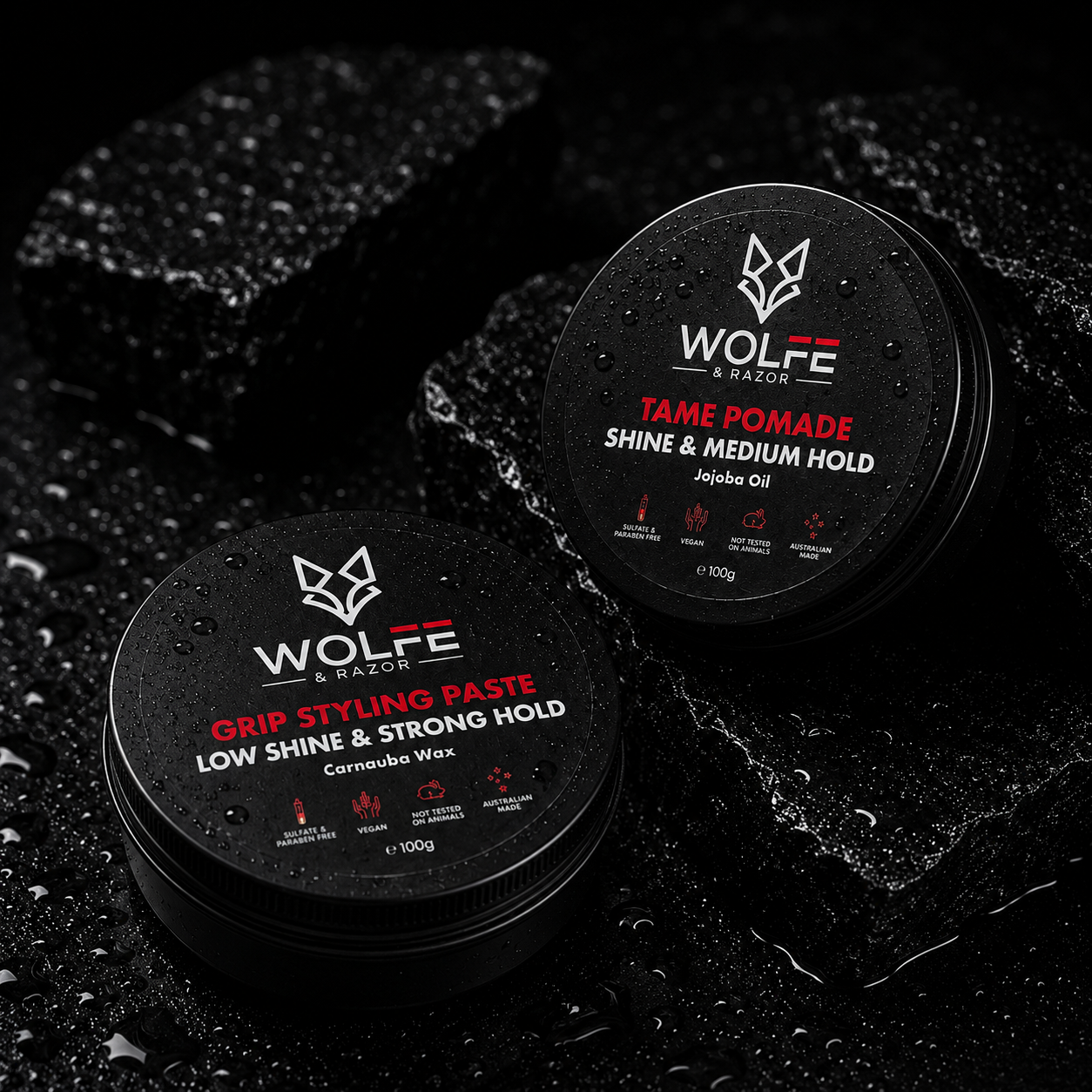 Pomade & Matte Styling Kit