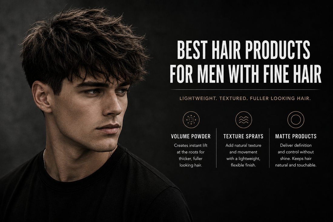 Best Hair Products for Men With Fine Hair