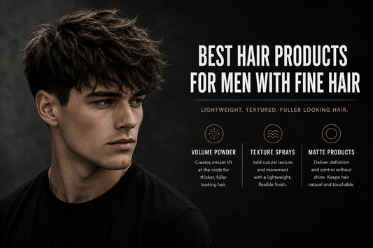 Best Hair Products for Men With Fine Hair