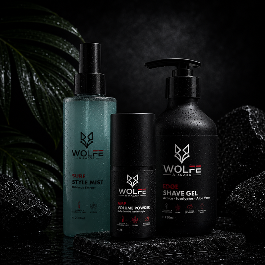 modern grooming kit
